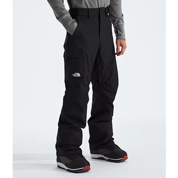 The North Face Freedom Ski Snowboard Men L Long Waterproof Snow Pants Black - Picture 4 of 6